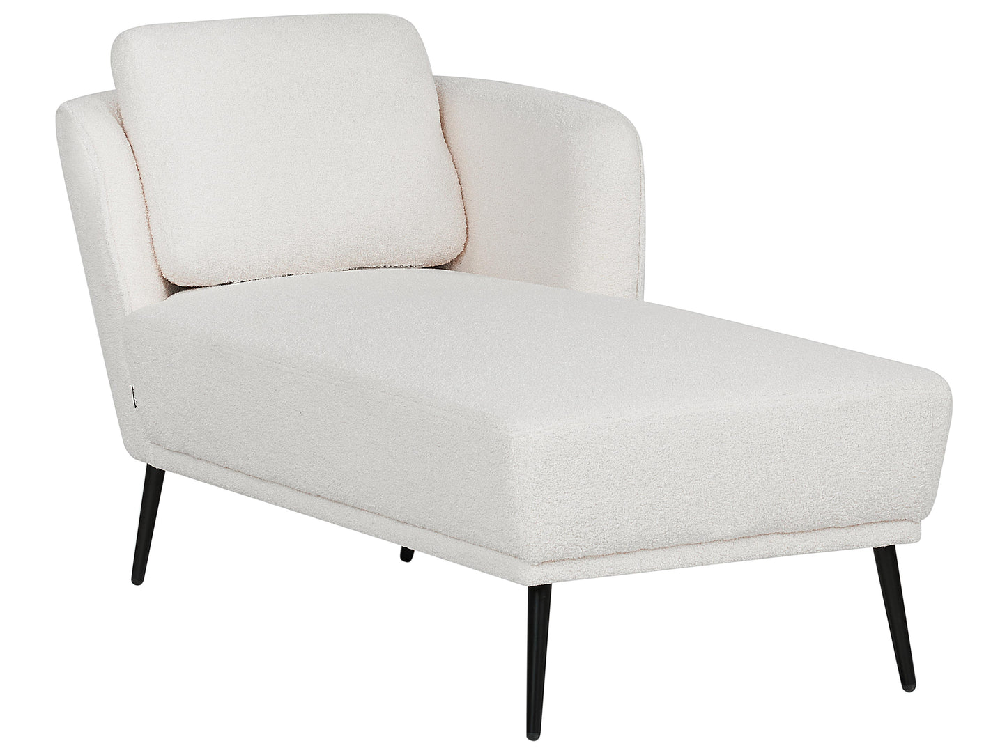  Left-Hand Chaise Lounge ARTHEZE Boucle Off-White