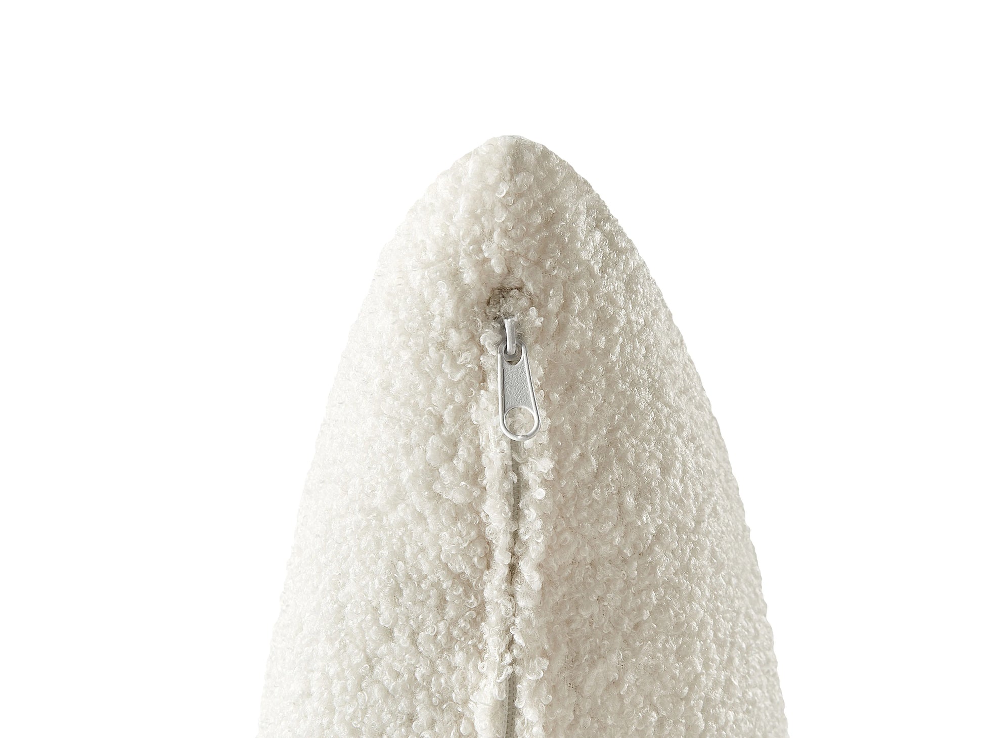  Single Sofa Bed VESTFOLD Boucle Off-White
