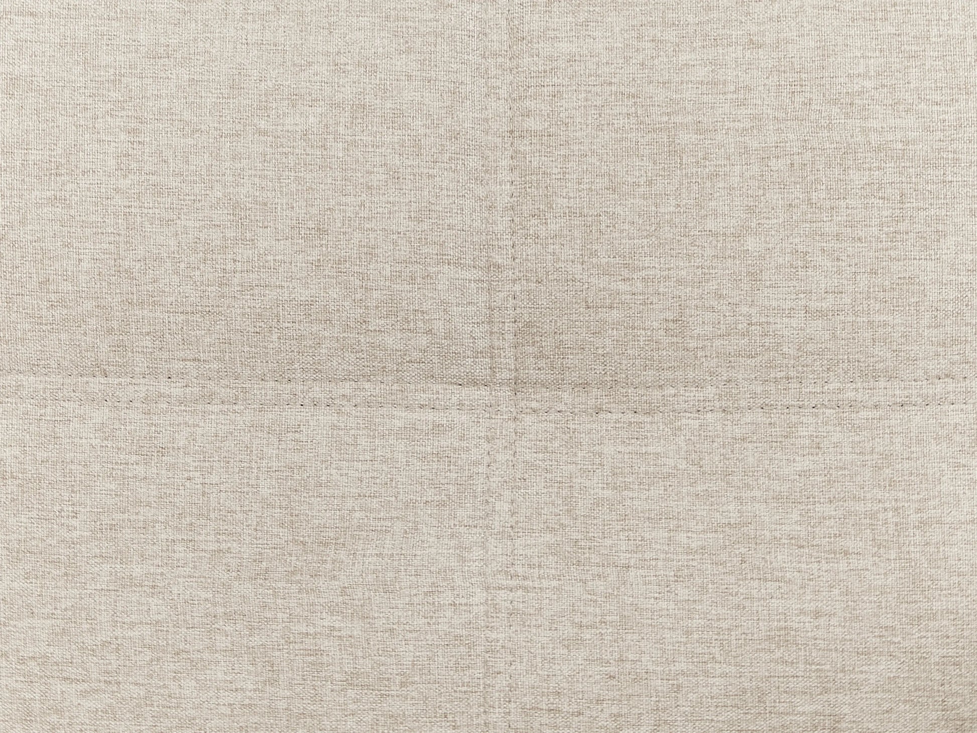 Upholstered Bench 2 Seater LAHTI Fabric Light Beige