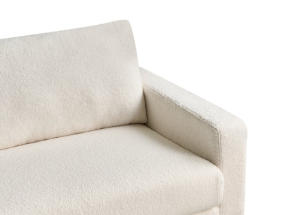  Sofa 3 Seater SIGGARD Boucle White