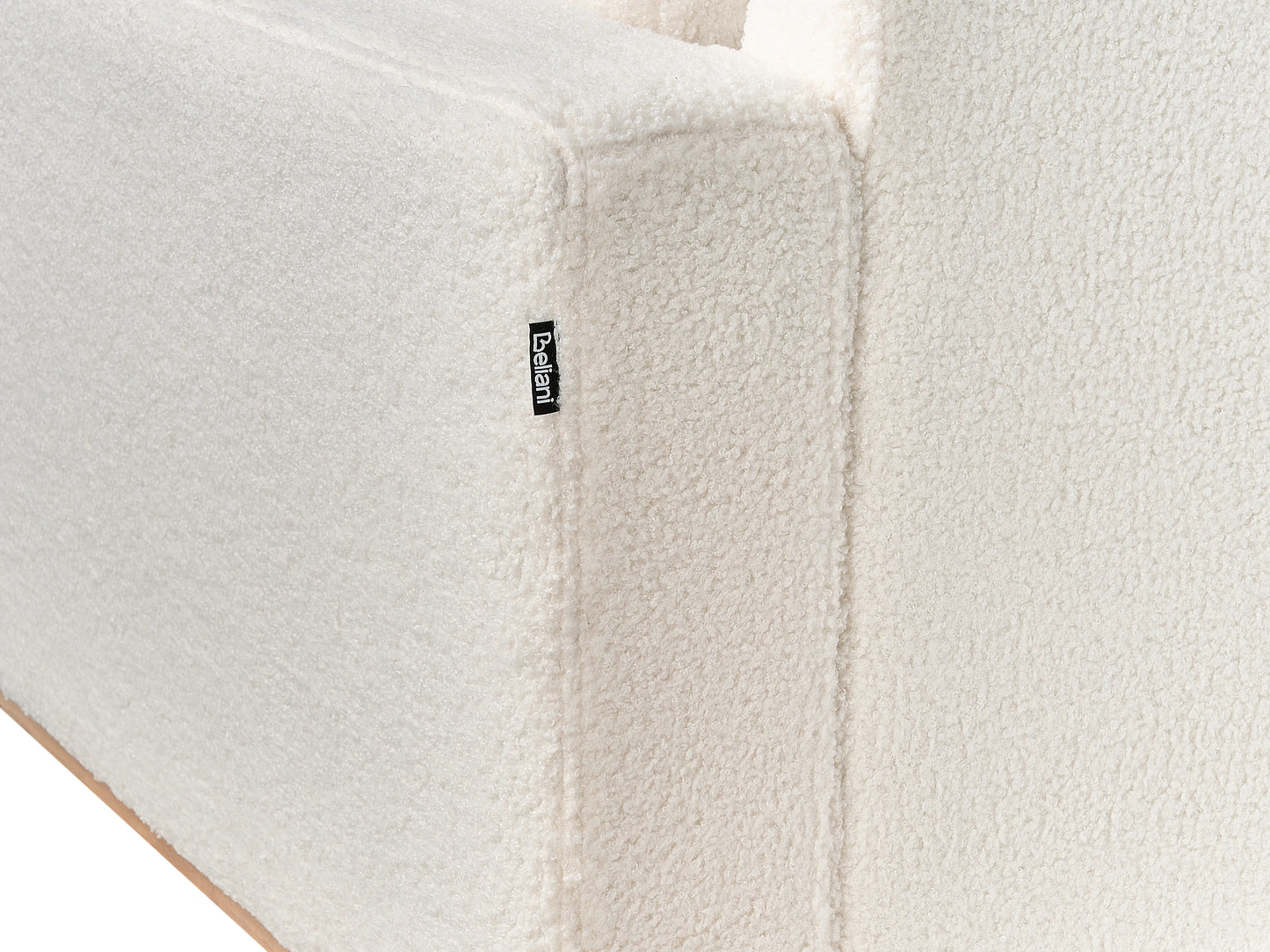  Sofa 3 Seater SIGGARD Boucle White