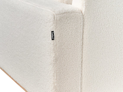  Sofa 3 Seater SIGGARD Boucle White