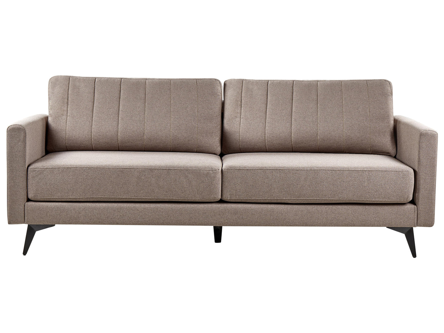  Sofa 3 Seater MALA Fabric Light Brown