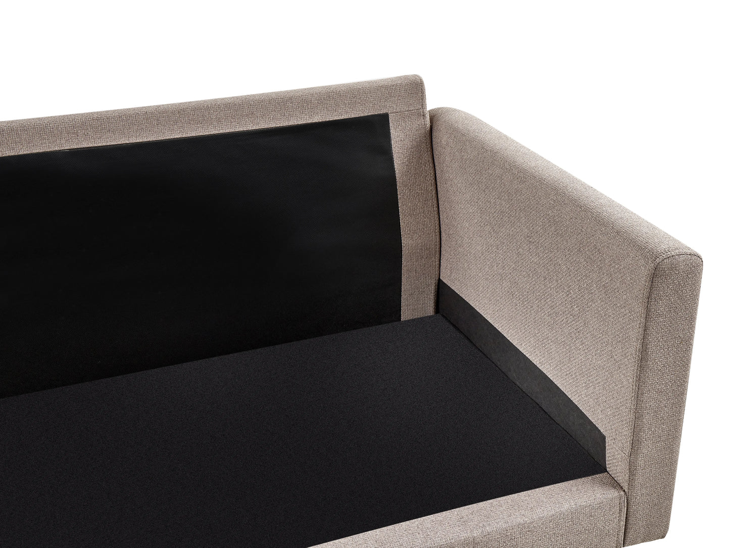  Sofa 3 Seater MALA Fabric Light Brown