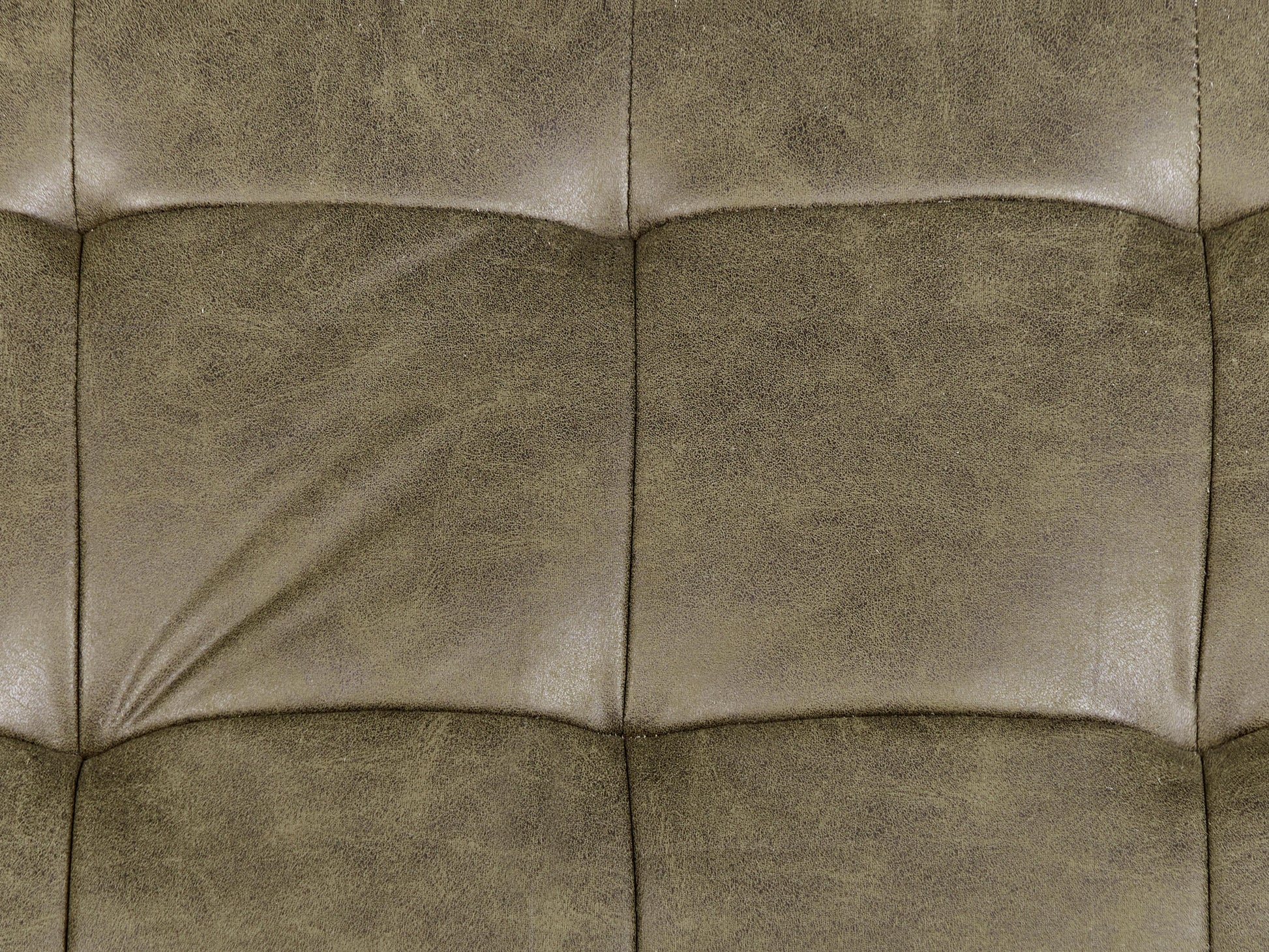 Left-Hand Chaise Lounge REBAIS Faux Leather Green