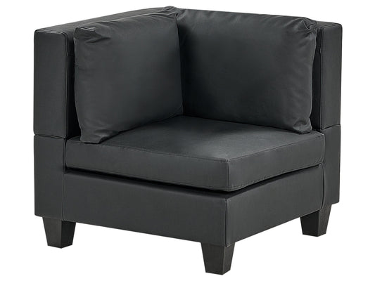  Corner Seat UNSTAD Faux Leather Black