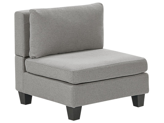  1-Seat Section UNSTAD Fabric Light Grey