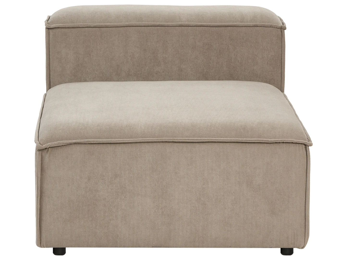  1-Seat Section ARDAL Corduroy Light Brown