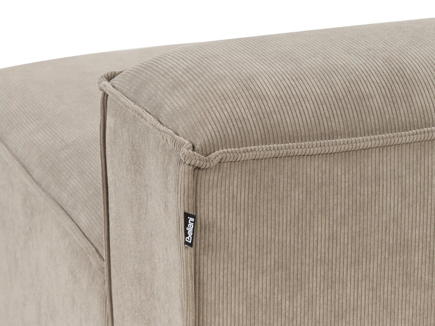  1-Seat Section ARDAL Corduroy Light Brown