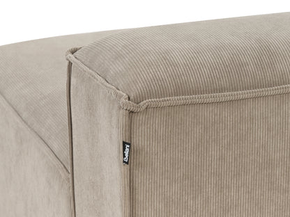  1-Seat Section ARDAL Corduroy Light Brown