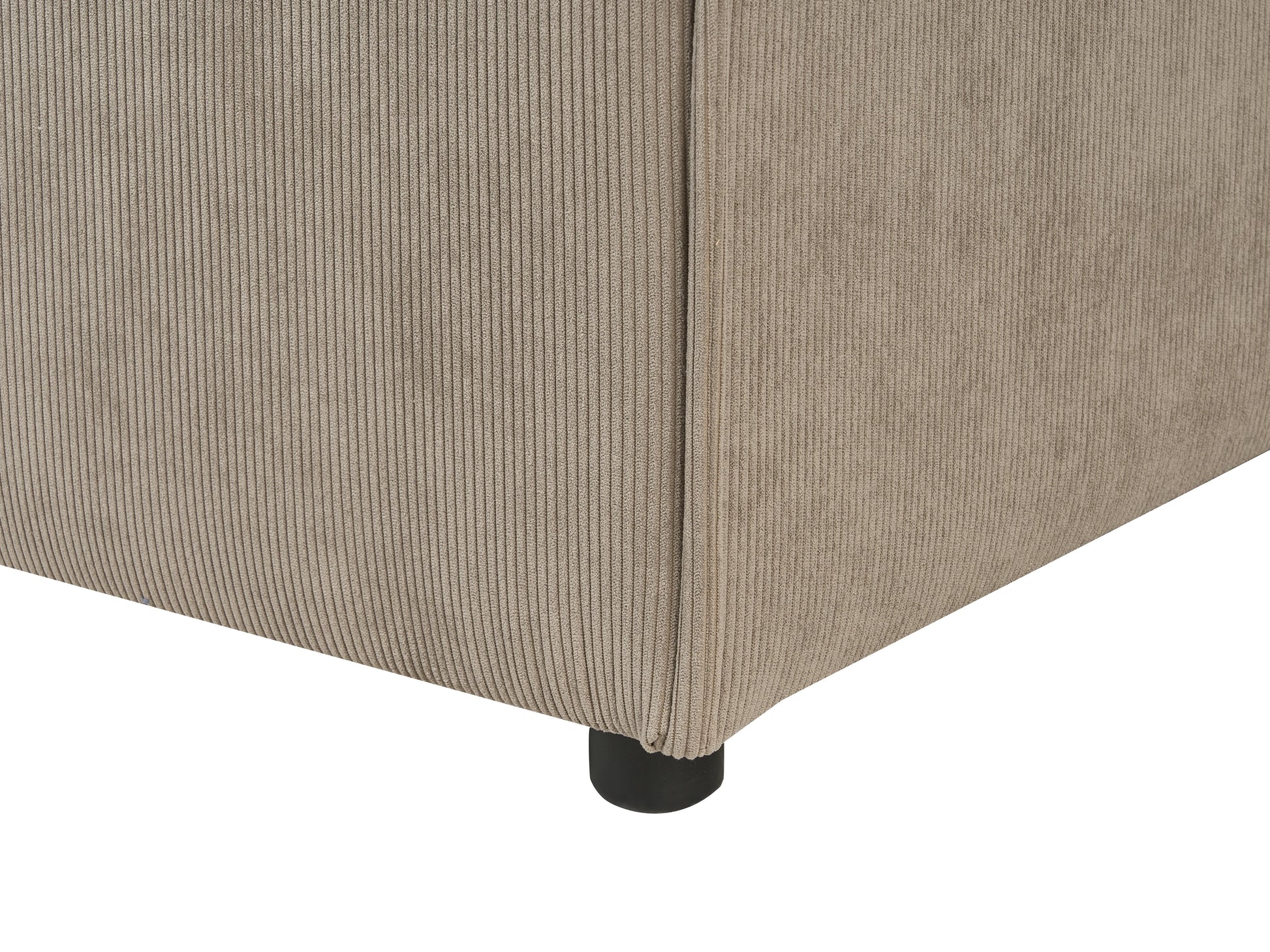  1-Seat Section ARDAL Corduroy Light Brown