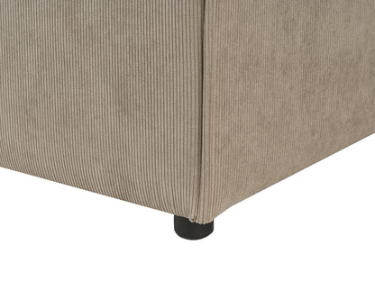  1-Seat Section ARDAL Corduroy Light Brown
