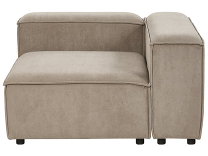  Corner Seat ARDAL Corduroy Light Brown Left Hand