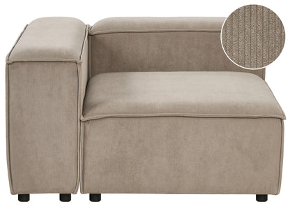  Corner Seat ARDAL Corduroy Light Brown Right Hand