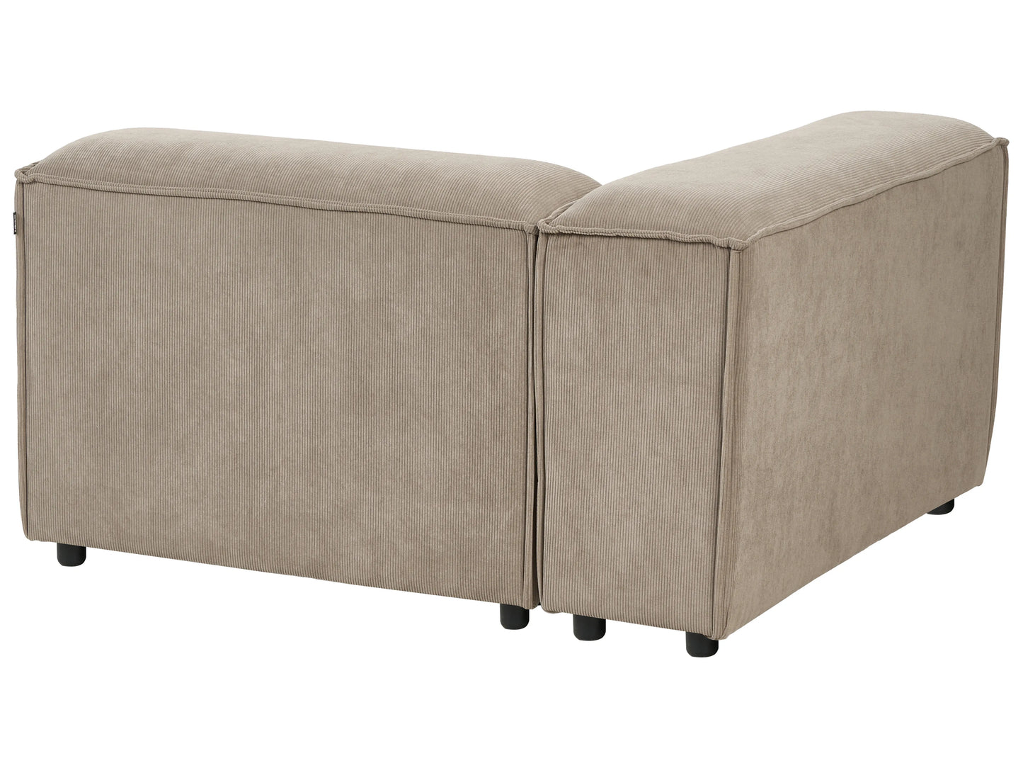  Corner Seat ARDAL Corduroy Light Brown Right Hand