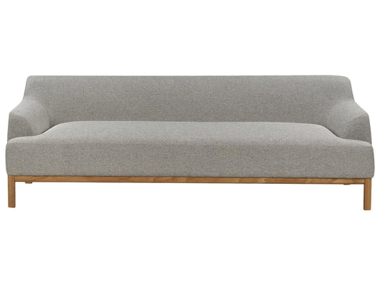  Sofa 3 Seater SOSJO Fabric Light Grey