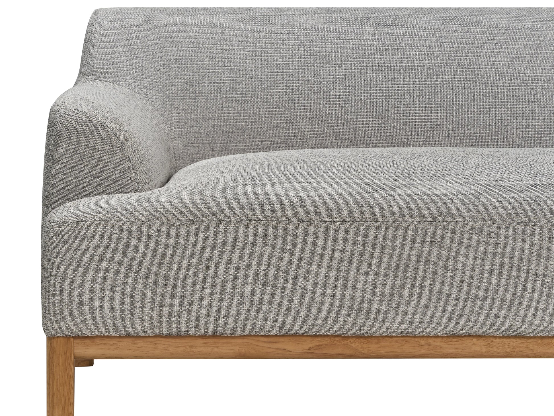  Sofa 3 Seater SOSJO Fabric Light Grey