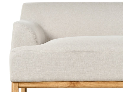 Sofa 3 Seater SOSJO Fabric Light Beige