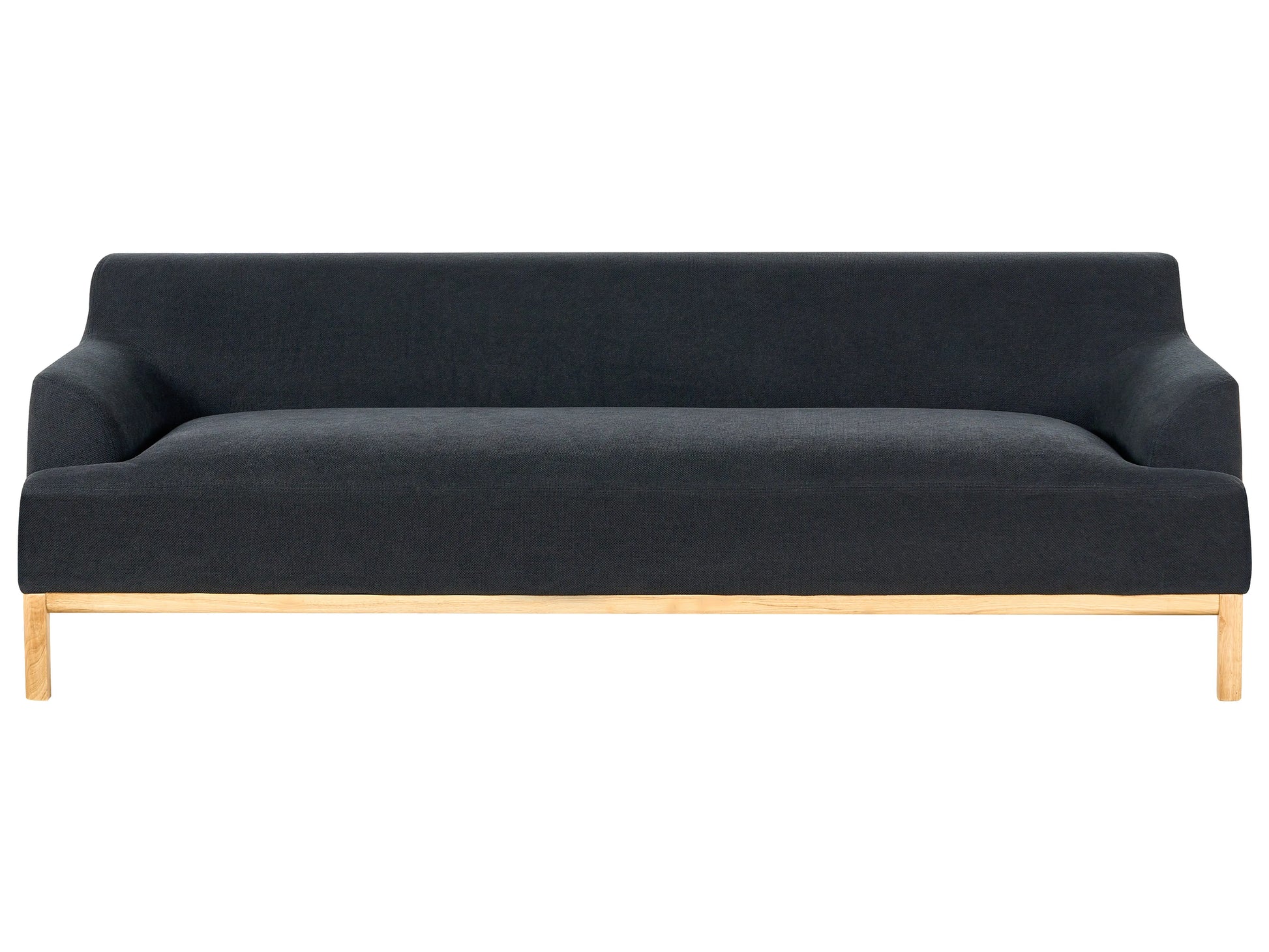  Sofa 3 Seater SOSJO Fabric Black