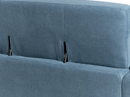  Sofa 3 Seater ANGE Fabric Blue