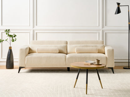 Sofa 3 Seater ANGE Boucle Off-White