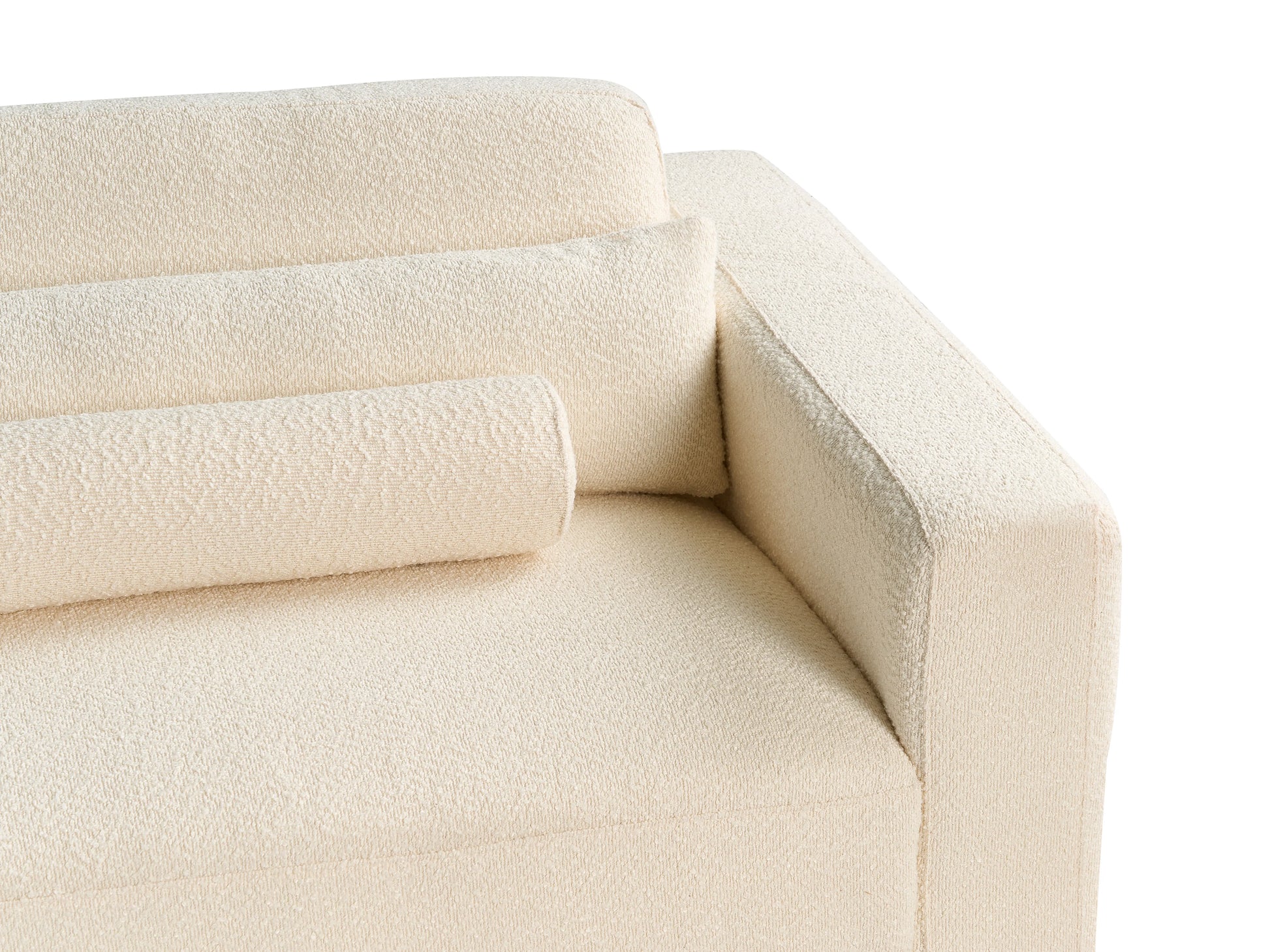  Sofa 3 Seater ANGE Boucle Off-White