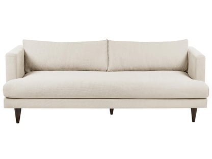  Sofa 3 Seater JARPEN Fabric Light Beige