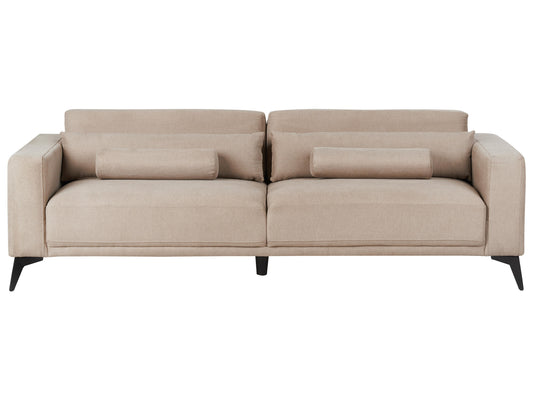  Sofa 3 Seater ANGE Fabric Taupe