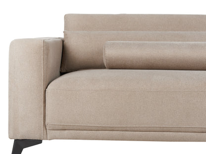  Sofa 3 Seater ANGE Fabric Taupe