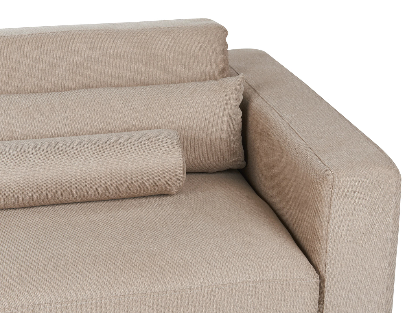  Sofa 3 Seater ANGE Fabric Taupe