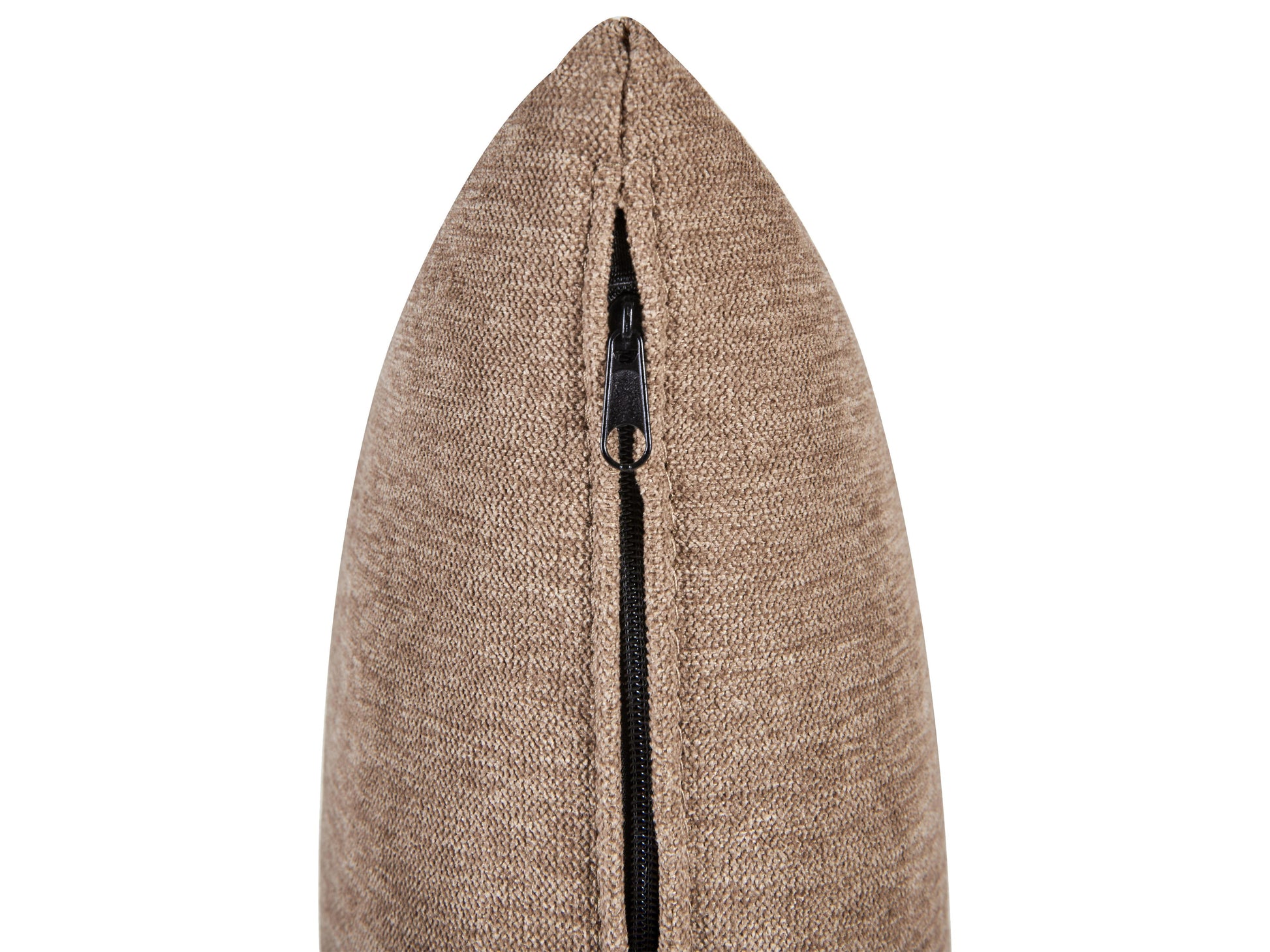  Left-Hand Chaise Lounge LANNILS Fabric Light Brown