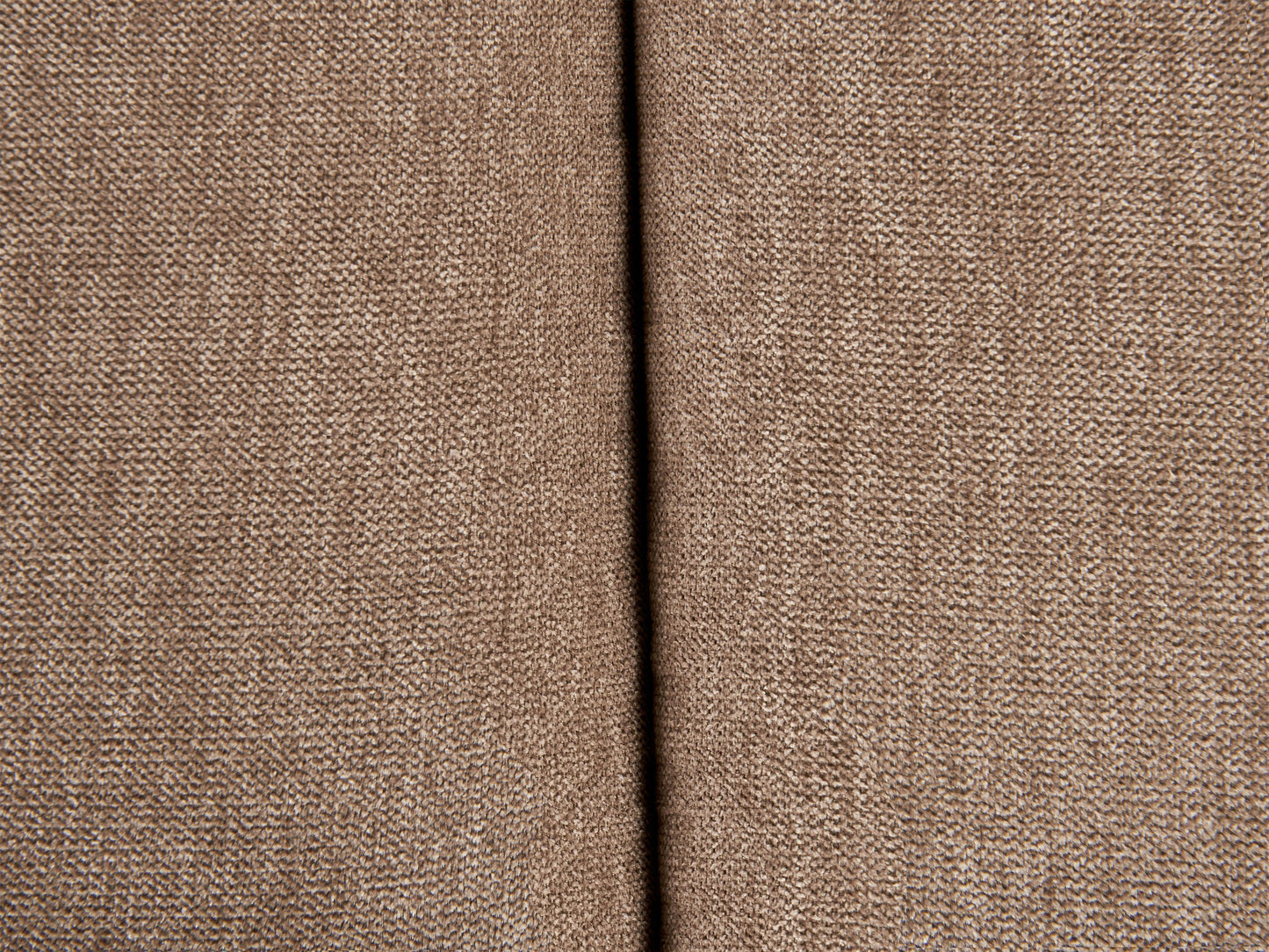  Left-Hand Chaise Lounge LANNILS Fabric Light Brown