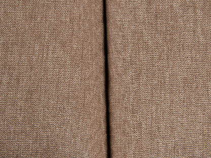  Left-Hand Chaise Lounge LANNILS Fabric Light Brown