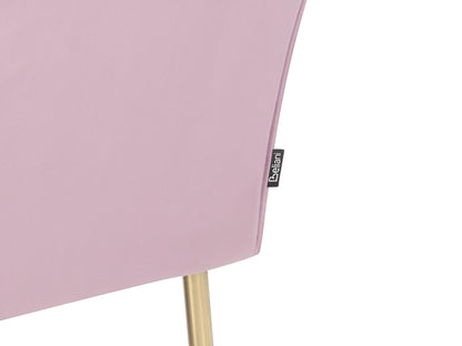  Chaise Longue NANTILLY Velvet Light Violet