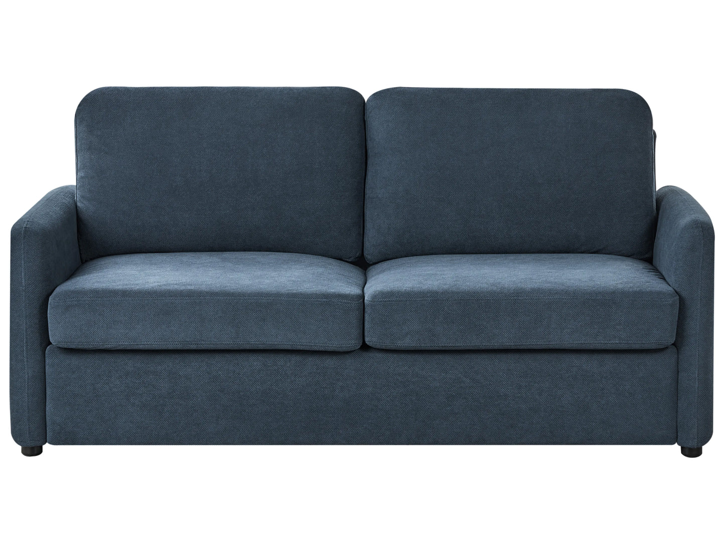  Sofa Bed 3 Seater BENNAS Fabric Blue