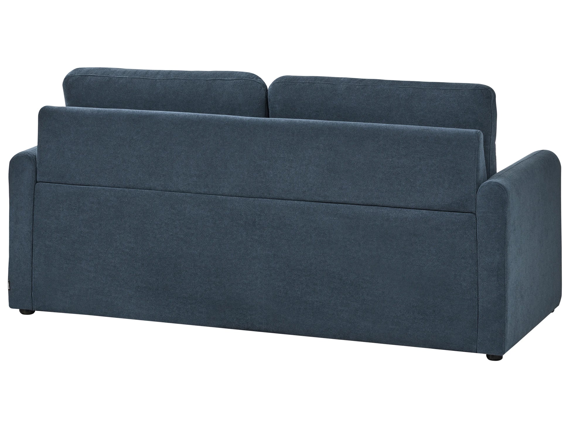  Sofa Bed 3 Seater BENNAS Fabric Blue