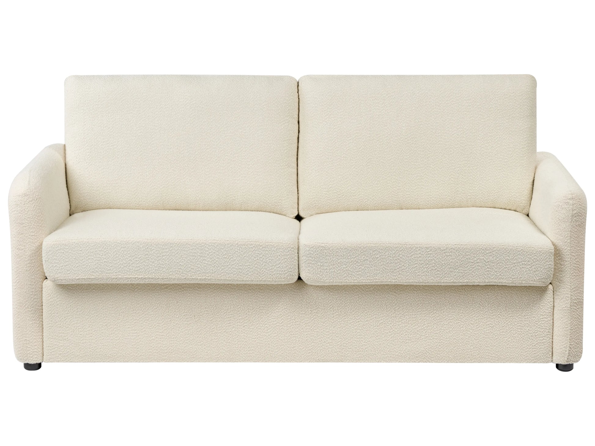  Sofa Bed 3 Seater BENNAS Boucle Light Beige