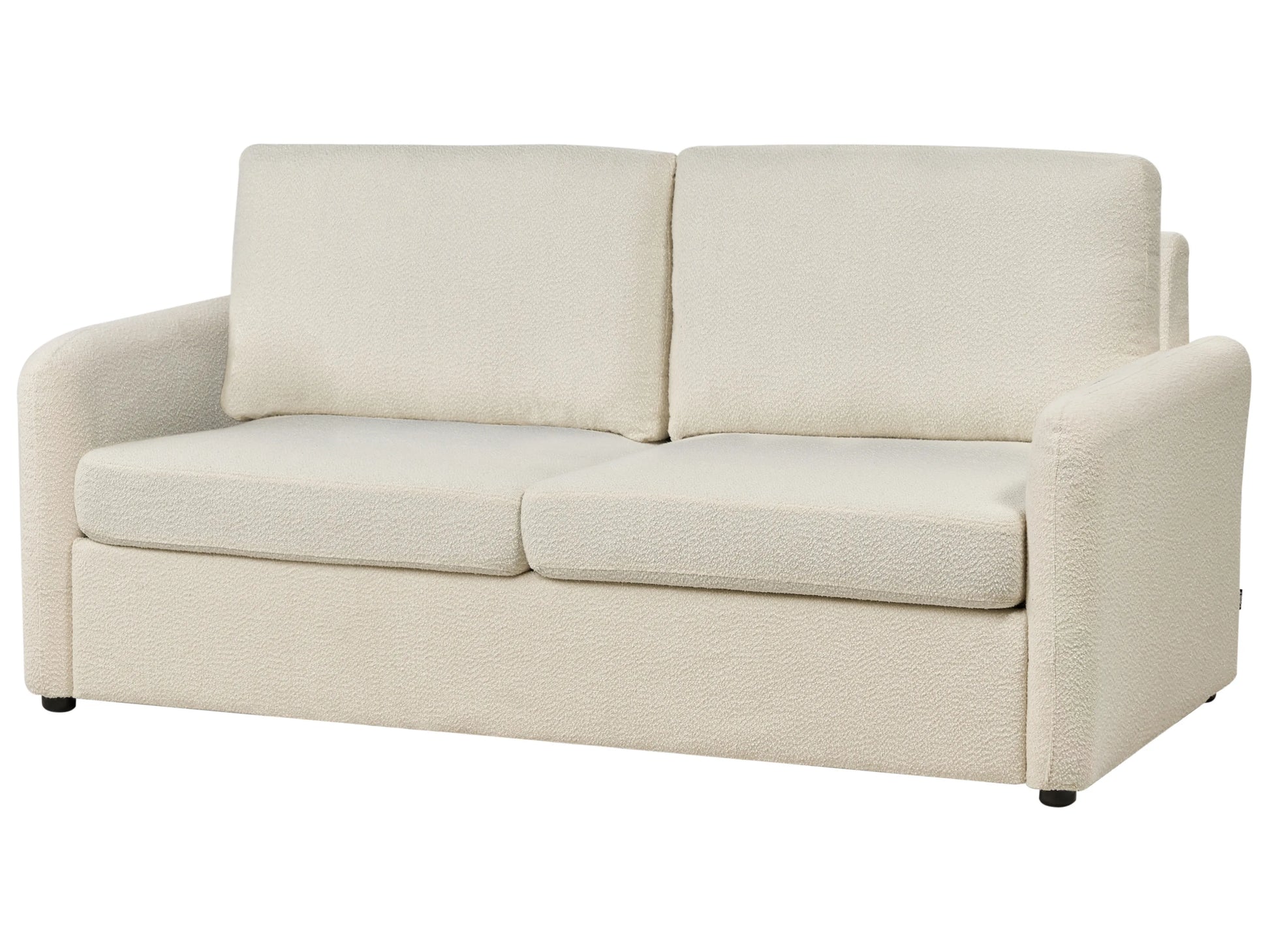  Sofa Bed 3 Seater BENNAS Boucle Light Beige