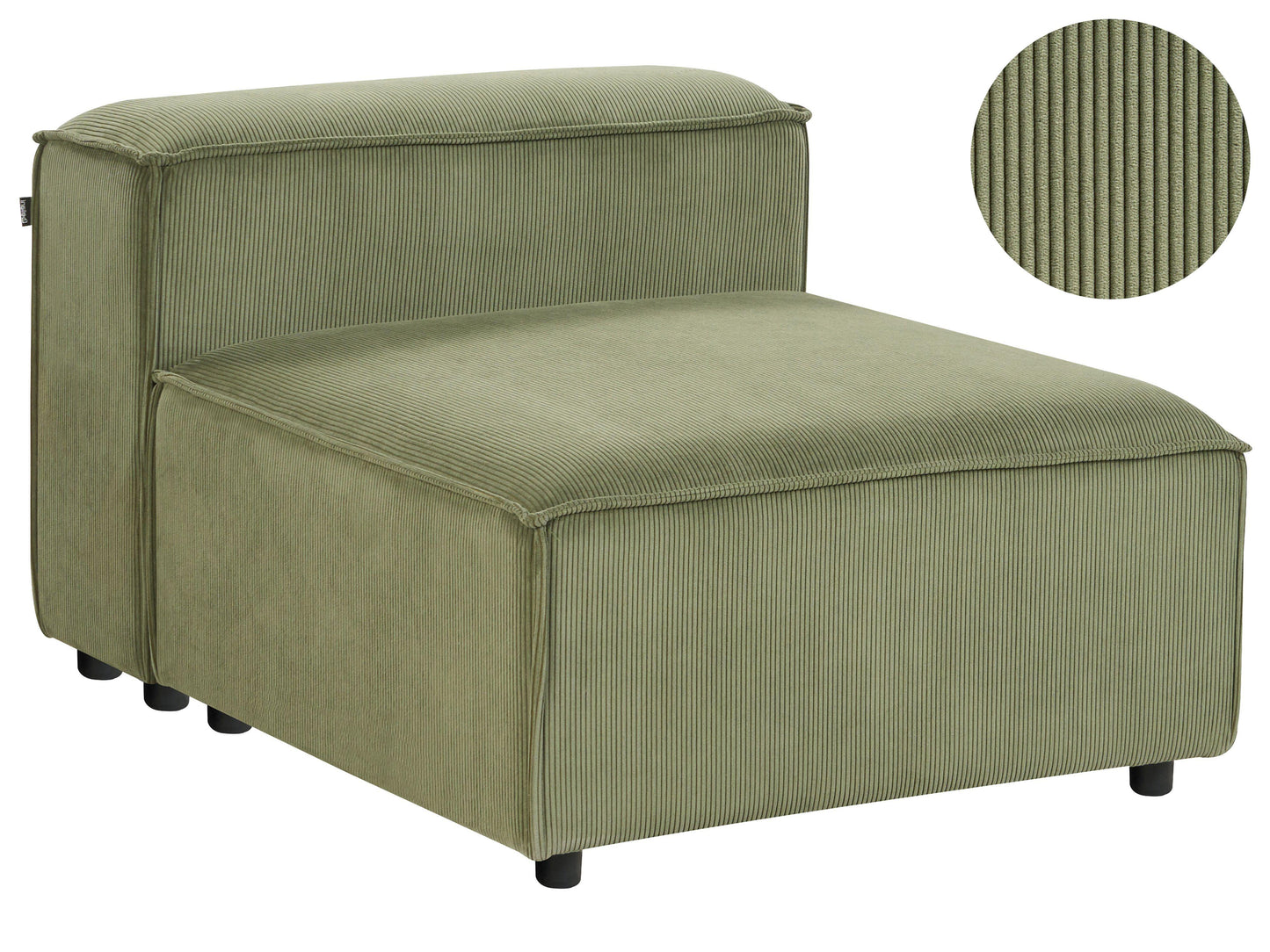  1-Seat Section ARDAL Corduroy Green