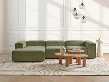  1-Seat Section ARDAL Corduroy Green