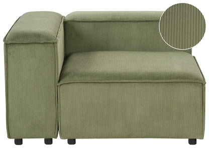  Corner Seat ARDAL Corduroy Green Right Hand