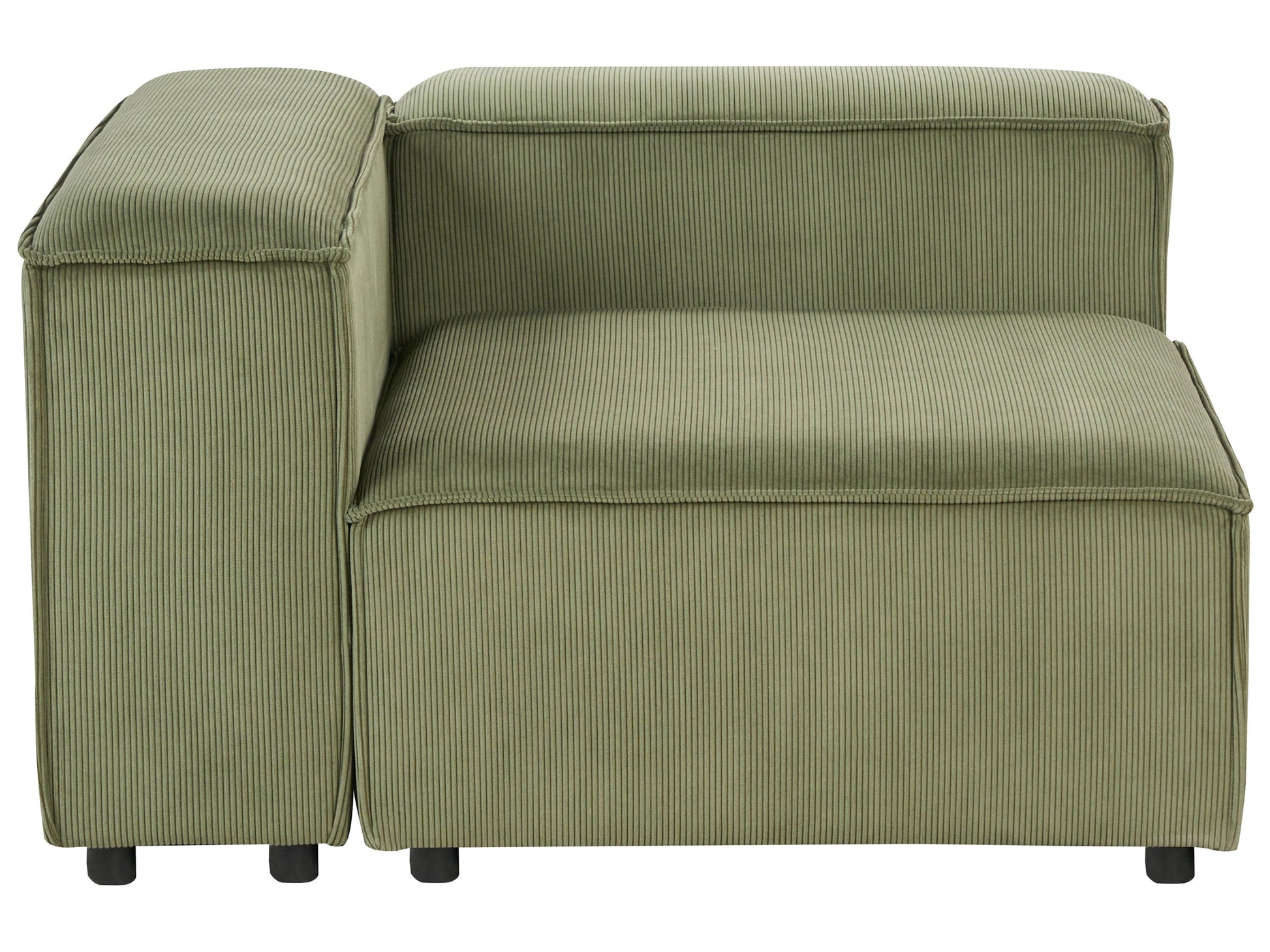  Corner Seat ARDAL Corduroy Green Right Hand