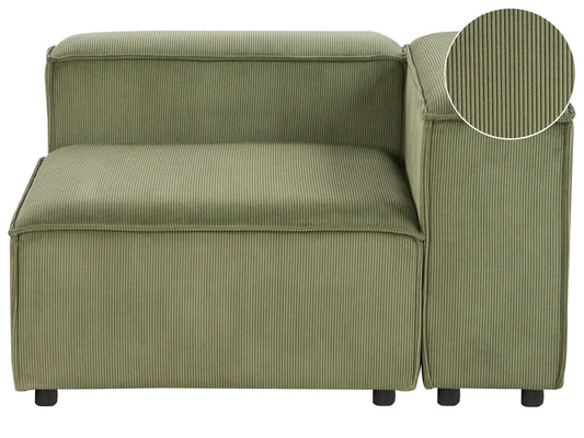  Corner Seat ARDAL Corduroy Green Left Hand
