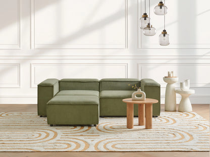  Corner Seat ARDAL Corduroy Green Left Hand