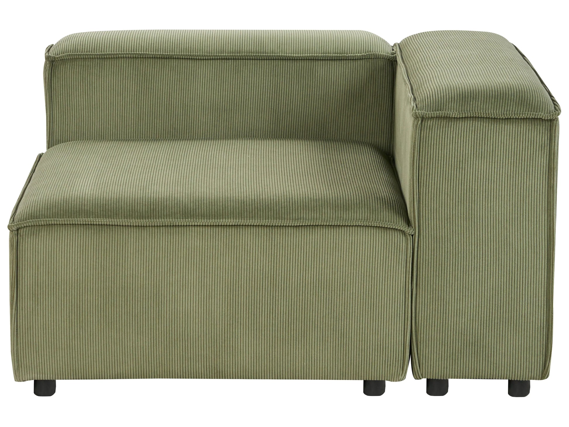  Corner Seat ARDAL Corduroy Green Left Hand