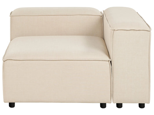 Corner Seat ARDAL Fabric Beige Left Hand