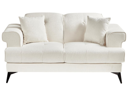  Sofa 2 Seater SKIVE Boucle White