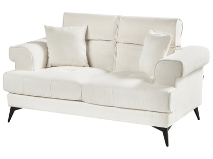  Sofa 2 Seater SKIVE Boucle White
