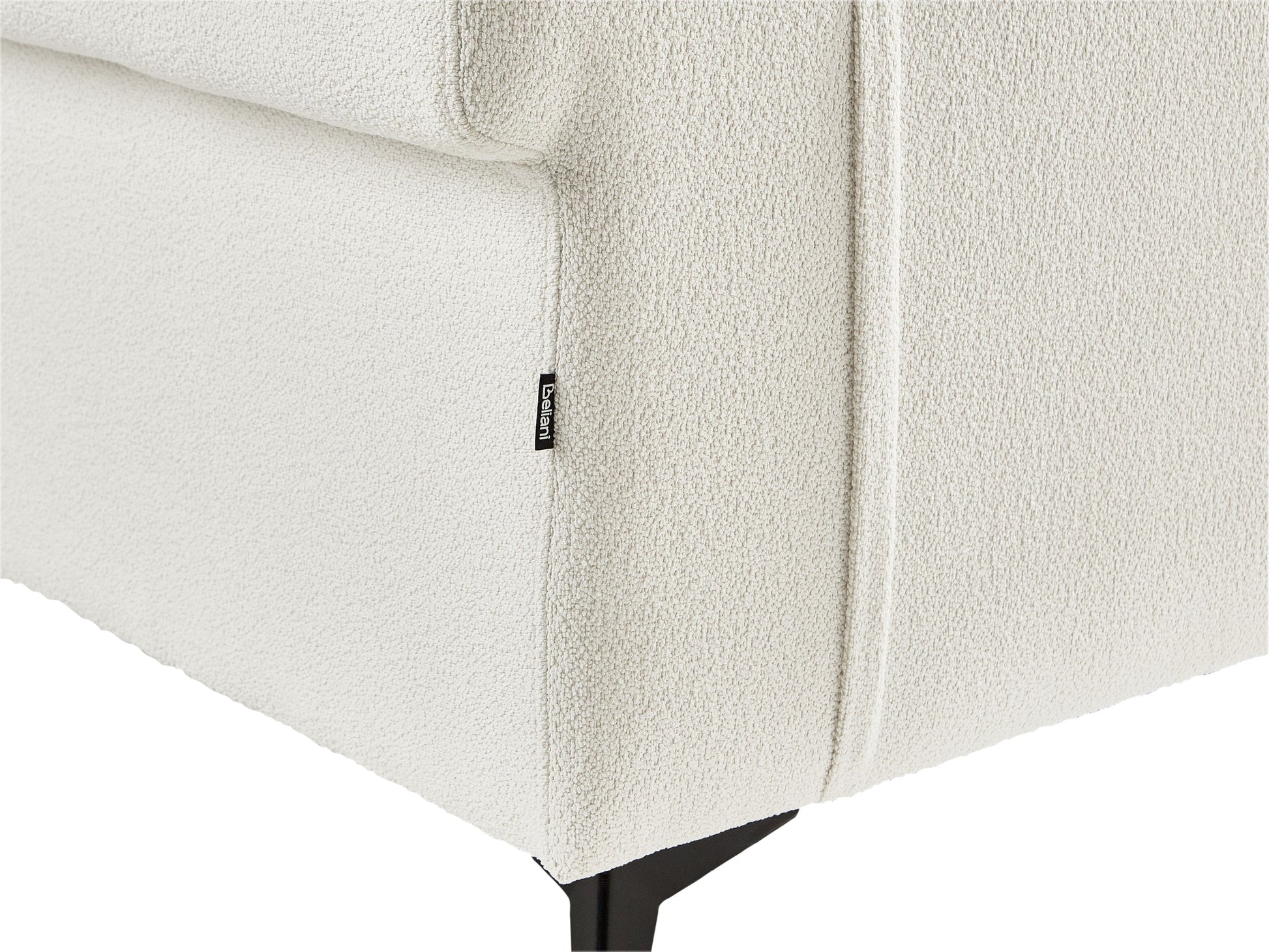  Sofa 2 Seater SKIVE Boucle White