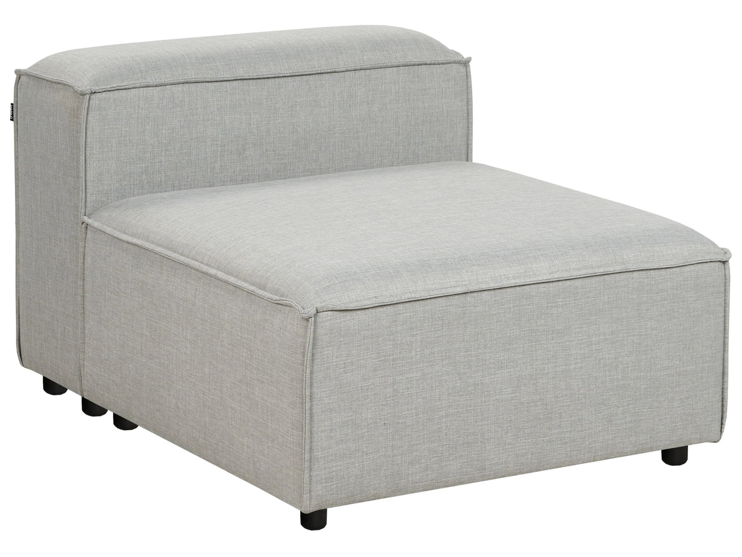  1-Seat Section ARDAL Fabric Light Grey